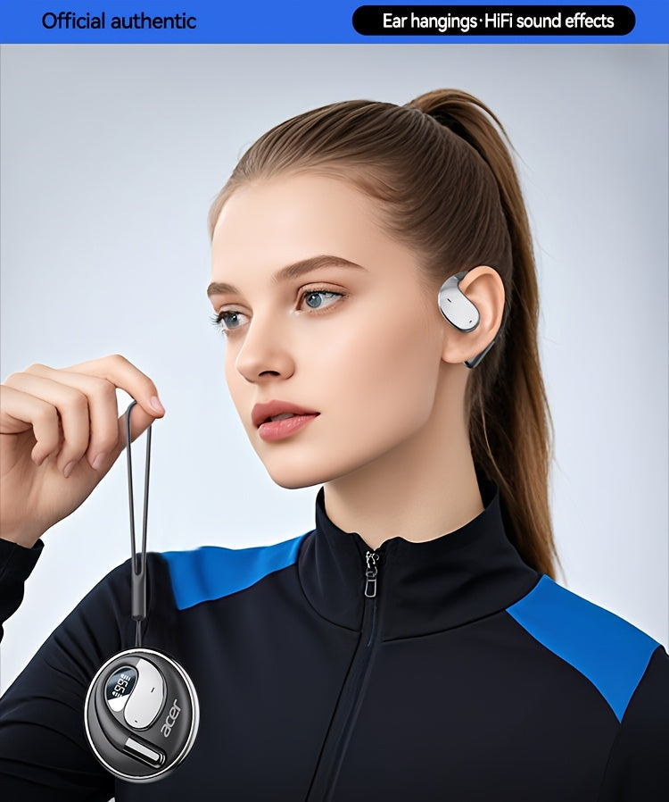 [Acer Preferred] TWS Wireless Headphones: Noise-Cancelling for Calls, Sports, And Running, In-Ear Design, Lightweight, Touch Control, Long Battery Life, Valentine'S Gift Recommendation, Compatible with Mobile Phones, Tablets