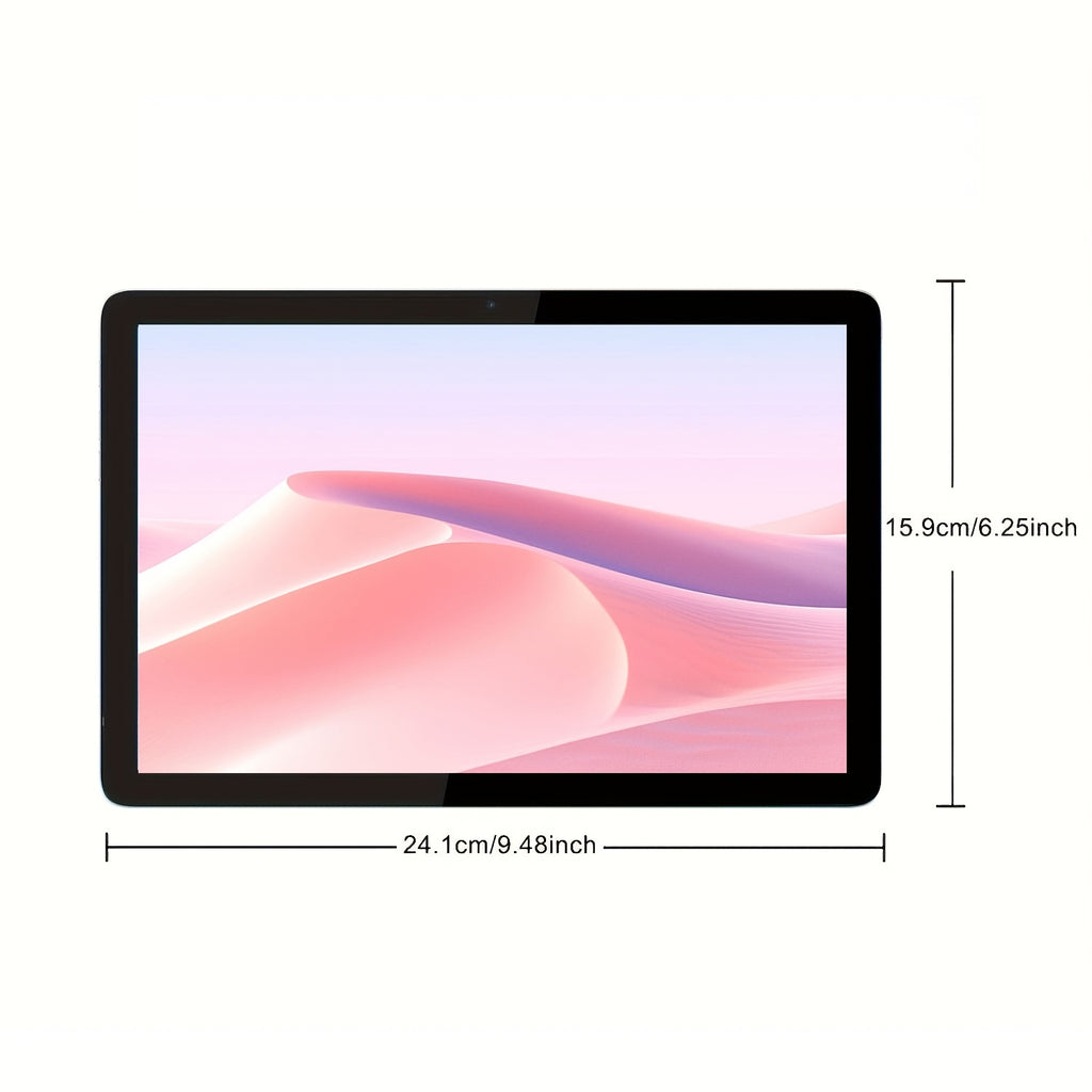 CRELANDER 10.1 Inch Tablet with Android 13, Featuring 6GB (3G+3G) RAM, 128GB Storage, Dual-Band Wifi (2.4G/5G), a 10.1" IPS Screen, Dual 4G SIM Support, Type-C Connectivity, And 5MP+13MP Cameras, Along with a Mouse, Stylus, And Keyboard, Tablet