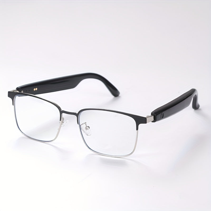 New Smart Glasses with Auto-tinting Lenses That Automatically Transform into Fashion Glasses in Sunlight. Built-in Microphone and Speaker for HD Voice Calls and HiFi Music Quality. Smart Audio Glasses, Ideal for Sports, Driving, Fishing, and Daily