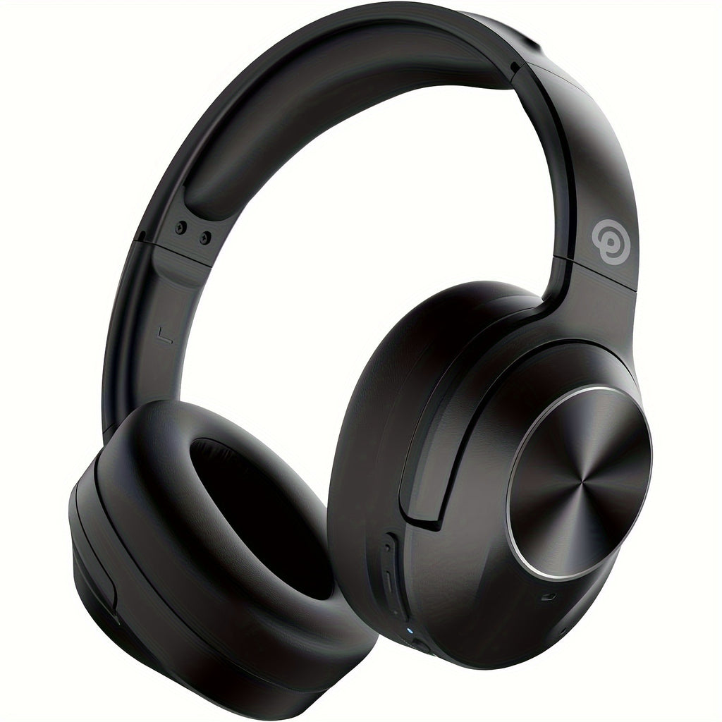 Hybrid Active Noise Cancelling Headphones Wireless Headphones with Microphone Deep Bass, Hi-Fi Audio, Memory Foam Ear Cups, 30H Playtime