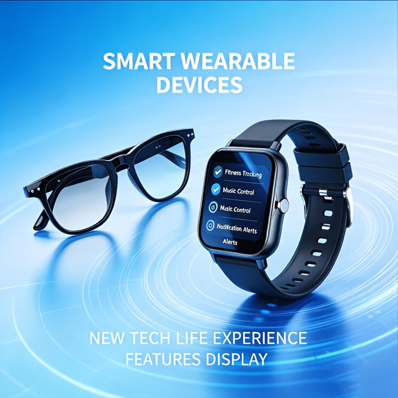 The Must-Have AI Smart Glasses And Full Touch Smartwatch of 2026: Smart Glasses with Multilingual Translation Capabilities, High-End Smart Wearables, Touch Control, a Perfect Blend of Fashion And Technology