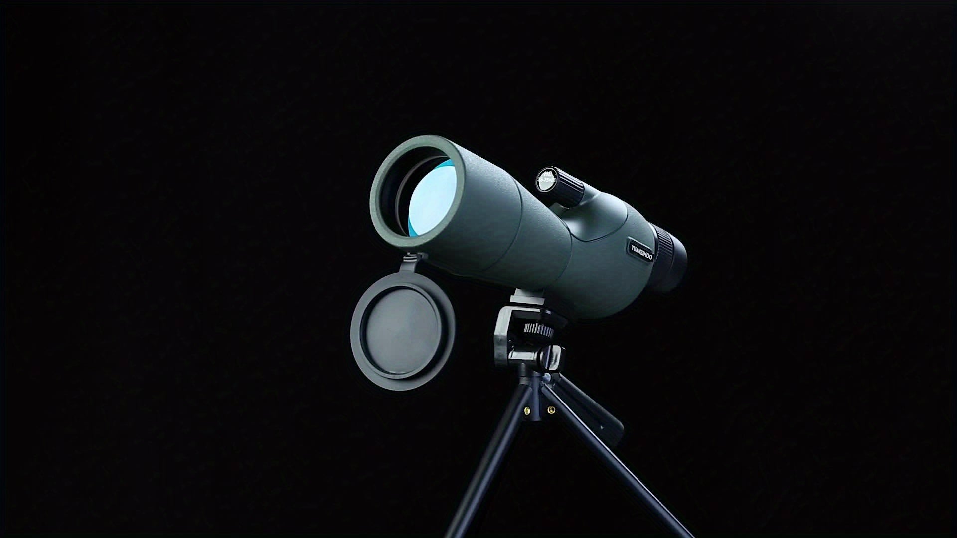 25-75x60 Spotting Scopes With Tripod Carrying Bag And Smartphone Adapter For Target Shooting Hunting Bird Watching Gifts For Dad