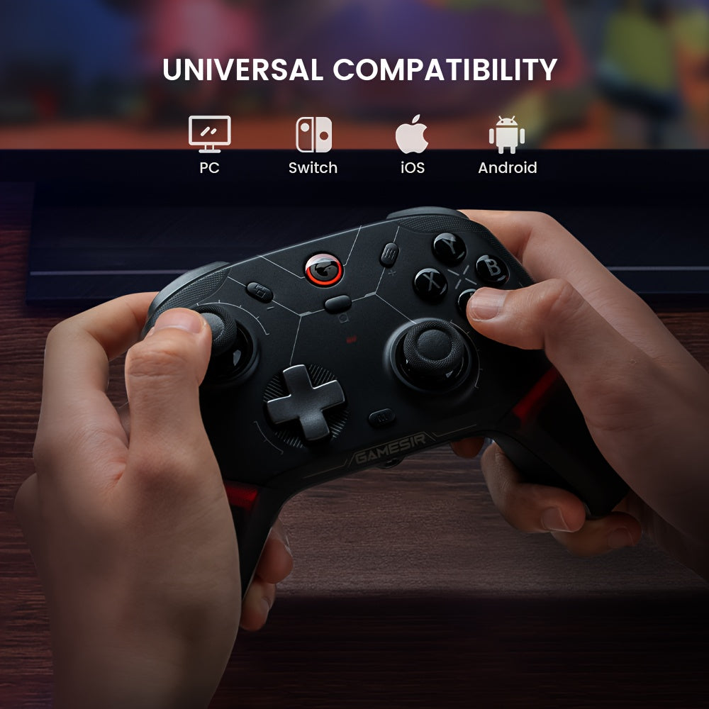 [For Pcswitchyios/Android] GameSir Cyclone 2 PC Controller Mag-ResTMR Sticks 1000Hz Report Rate Hall & Micro2-in-1 Triggers RG8 Lighting With ChargingDock For Pcswitchyios/Android