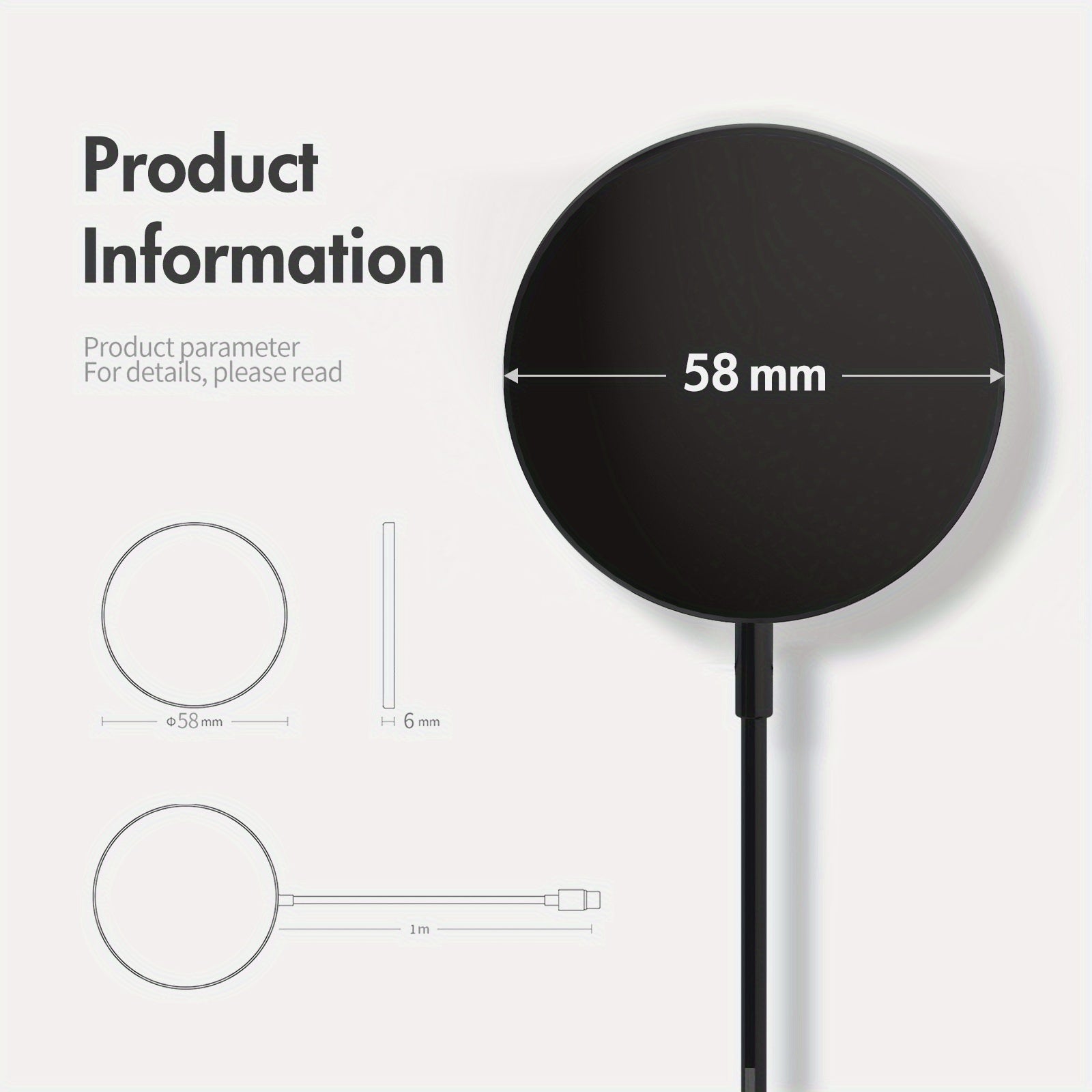 [Gift for Friends] 2/3-Pack Portable Magnetic Wireless Charger, Fast Charging Pad for iPhone 17/17 Air/16/15/14/13/12/11/X/Pro Max/Pro/Plus, for Airpods 4 3 2 Pro Series And Multiple Devices, Travel Friendly, Local Warehouse, Gift for Friends Or Family