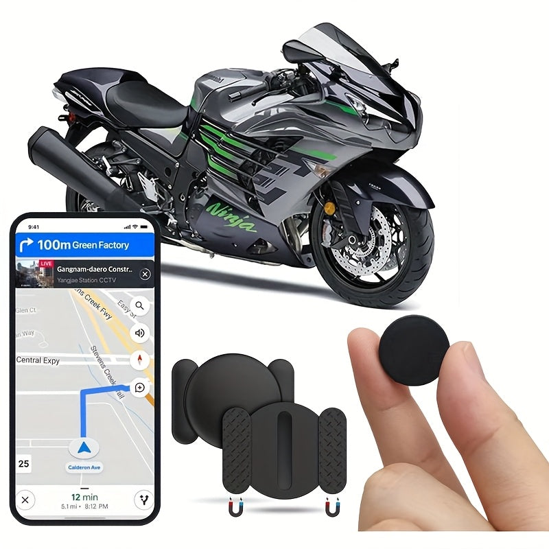 Smart Tag Compatible Luggage GPS Tracker for Mini Trackers Device with Magnetic Case No Monthly Fee-Best Anti-Lost Device Works with Find My Ios Solely