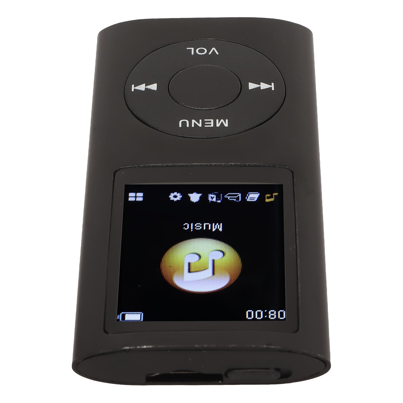 1 Portable MP3/MP4 Player with 128GB Expandable Storage Lossless Audio MP3 WMA FLAC APE And Video Playback E-Book Reader Photo And Video Viewer LCD Screen Alloy Body Ideal for Music Reading Travel And Offline Use Perfect Christmas Gift SD Card Not I