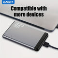 EAGET G55 High Speed Portable Hard Drive Disk Mobile Hard Drive Computer External Large Capacity Mechanical Hard Drive Plug And Play Game/File/Video/Music
