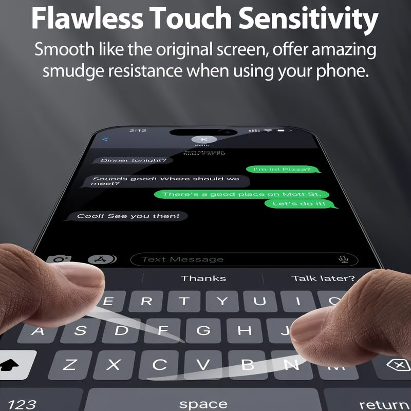 10pcs Full Coverage Privacy Protection Tempered Glass Screen Protector for iPhone 11/12/13/14/15/16/17 Pro Max | Privacy Shield Tempered Glass for iPhone 11/12/13/14/15/16 Plus/17 Air