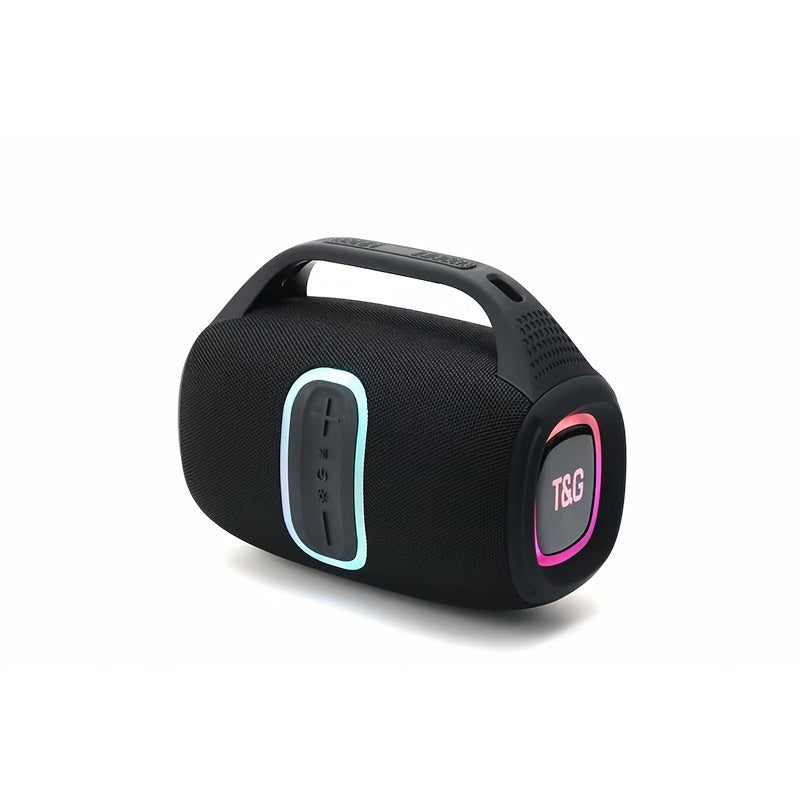 TG674 30W Large Speaker, Outdoor Portable Subwoofer Speaker, Wireless Speakers with Handle, IPX4, Dual Pairing, 3600mAh Battery, Booming Bass. Fro Halloween