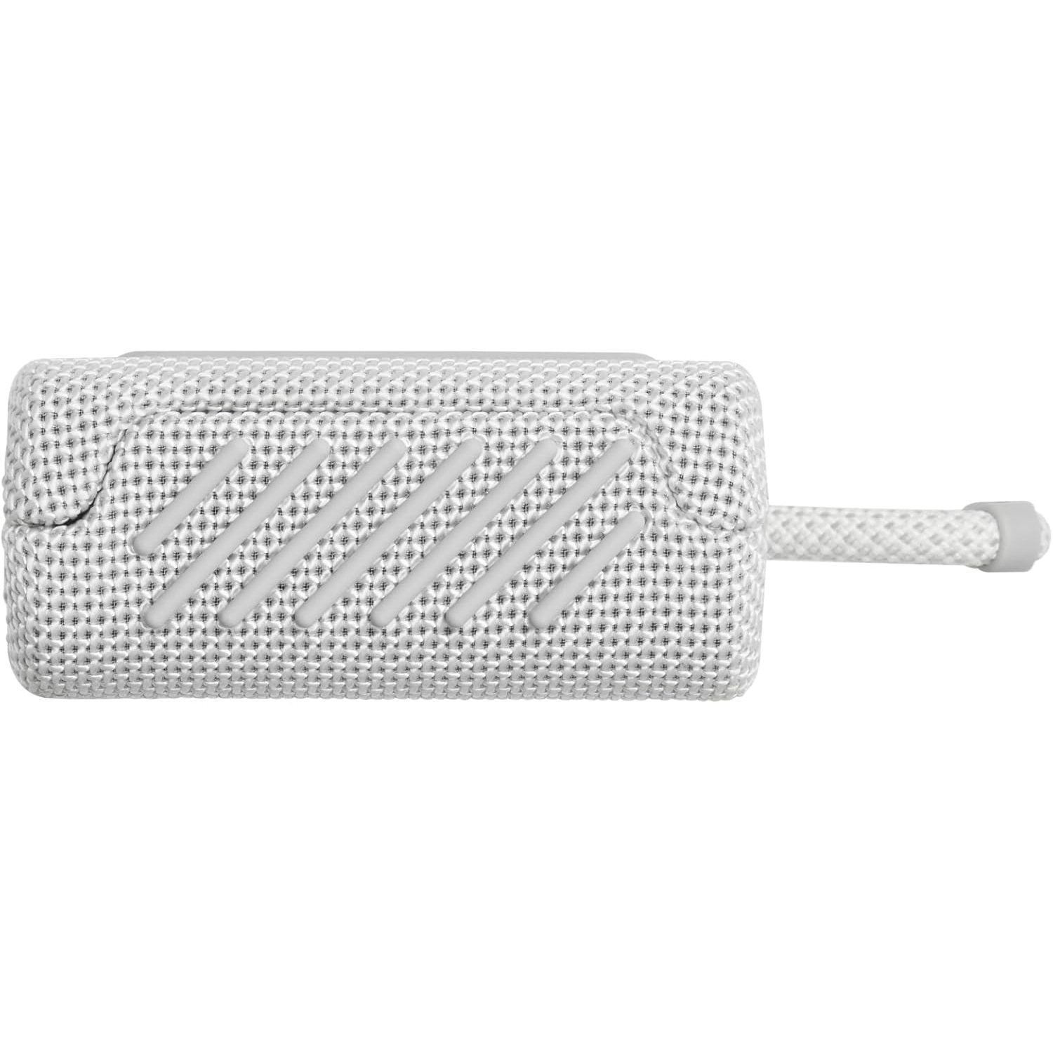 JBL Go 3 Portable Mini Bluetooth Speaker – Big Audio & Punchy Bass in a Pocket-Size Design, IP67 Waterproof & Dustproof for Shower/Beach/Pool, Up to 5 Hours Playtime per Charge, Rugged Fabric & Durable Housing, Integrated Carry Loop, USB-C Fast Recharge,