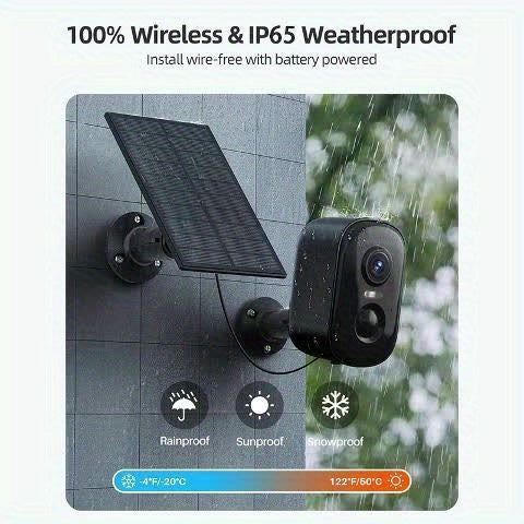 Wesecuu Solar Camera Offers Wireless Security Solutions for Both Indoor And Outdoor Use, Ideal for Home Surveillance. It Is Compatible with 5G And 2.4Ghz Wifi, And Can Be Monitored Via a Smartphone App. This Camera Is Suitable for Pets
