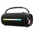 Update 50W Wireless Speaker - Portable High Quality Speakers, Powerful Sound And Deep Bass, Support U Disk/TF Card Play, FM Radio Speaker with LED Lights - for Party, Camping