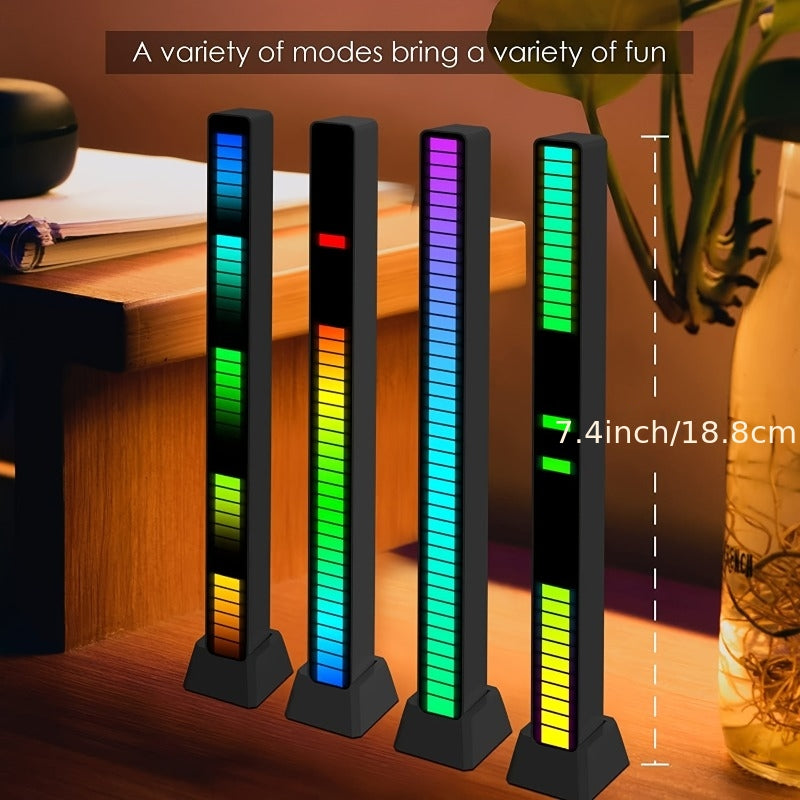 [2/4pcs Set] Smart LED Light Bars with Rgb Music Sync with USB Power Supply, Music Synchronization, Game Room Atmosphere Creation/preferred Office Desk Decoration