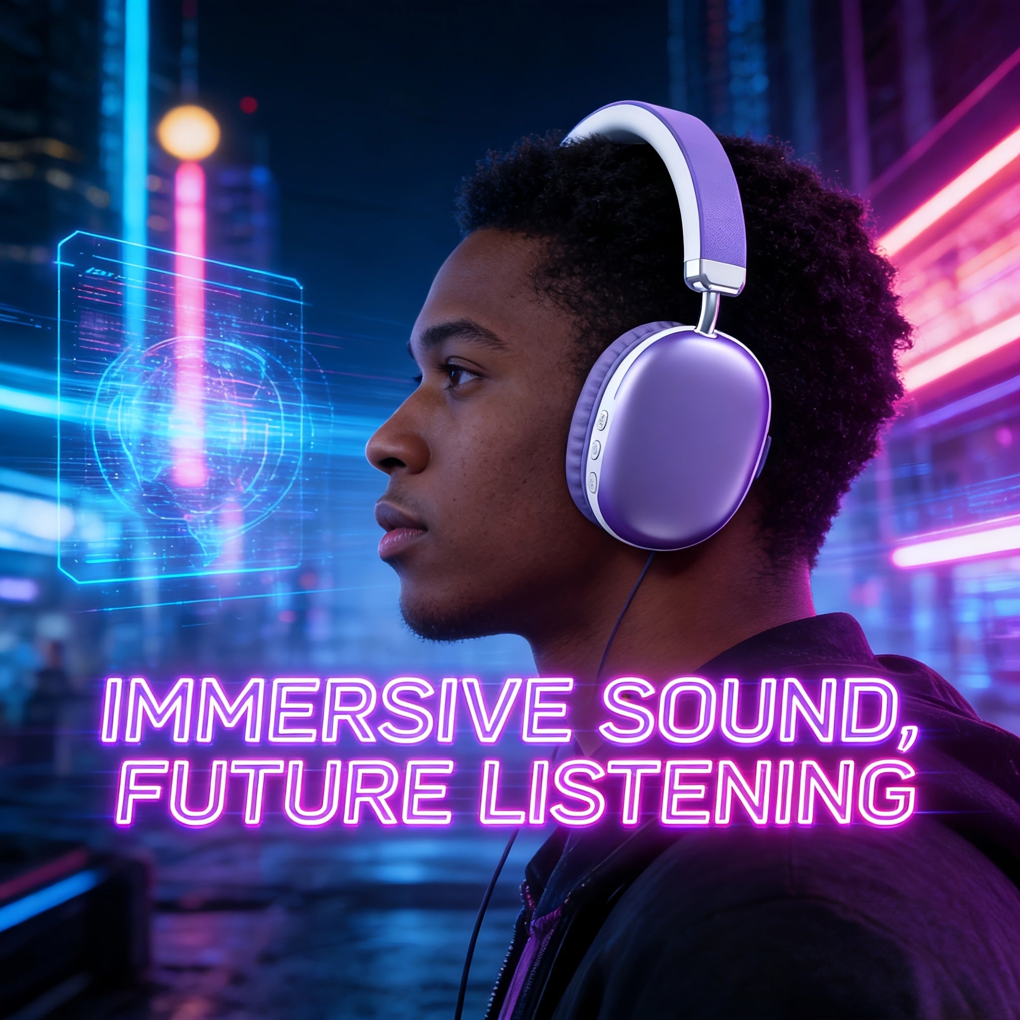 3pcs Set: Over-ear Wireless Bluetooth Headphones + Wireless In-ear Earbuds + Minimalist WatchCompatible with IOS, Android Smartphones Ultra-long Battery Life, Portable & Practical., Ideal for Back-to-school Gifts And Father's Day Presents.