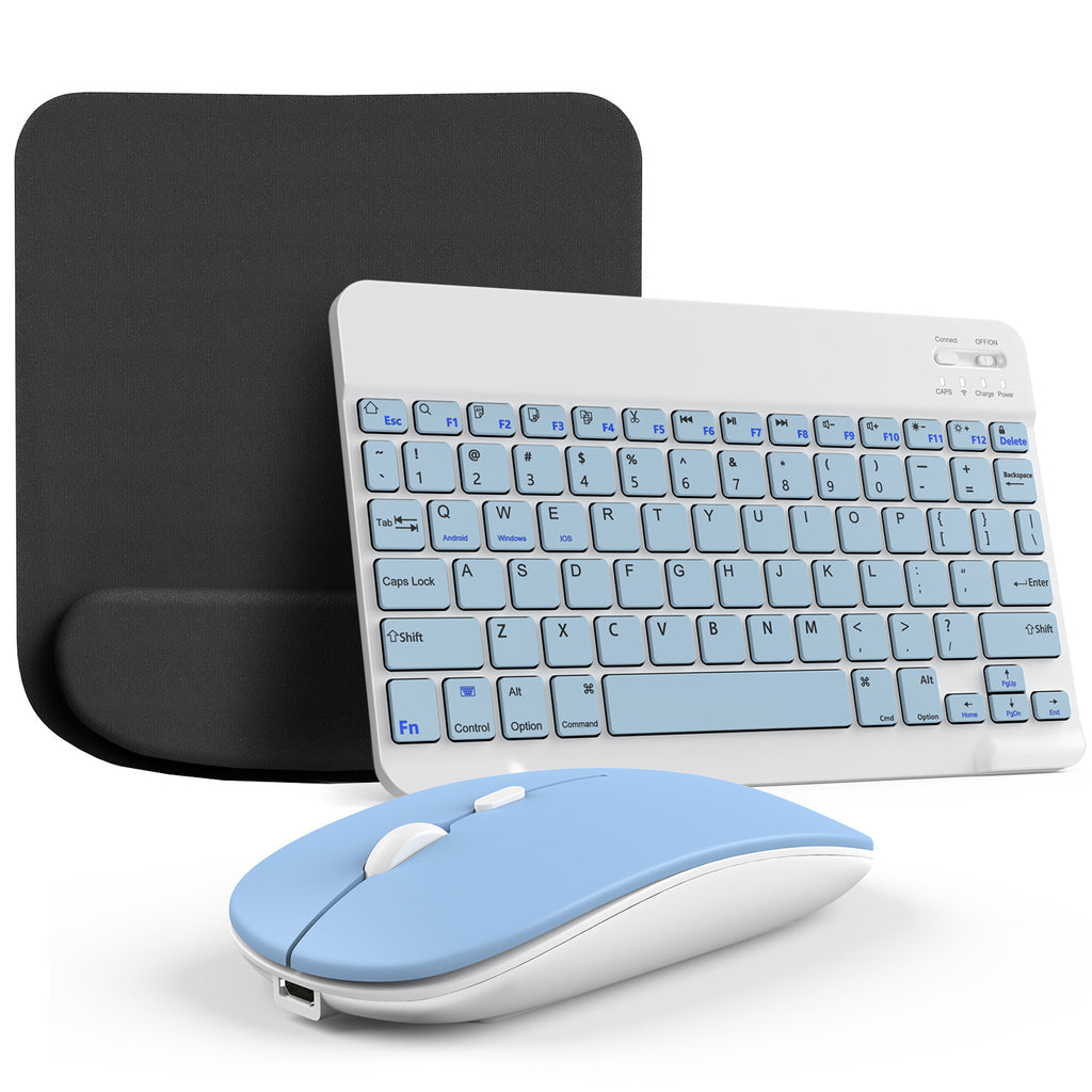 Get The Ultimate Gaming Experience with This Wireless Keyboard and Mouse Mouse Pad Combo /Wireless Keyboard and Mouse with Cleaning Cloth Combo
