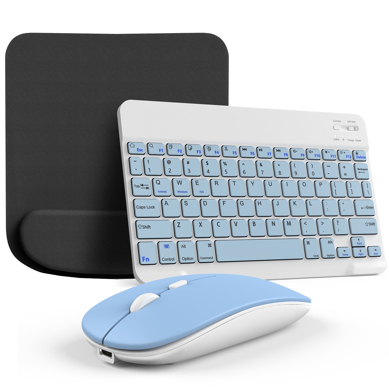 Get The Ultimate Gaming Experience with This Wireless Keyboard and Mouse Mouse Pad Combo /Wireless Keyboard and Mouse with Cleaning Cloth Combo