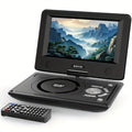11 "Portable DVD Player, 1280*720 High-definition Screen, No Regional Restrictions, Supports Multiple Formats for Playback, Dual Speakers, Rechargeable Playback for 5 Hours, Suitable for Car Travel