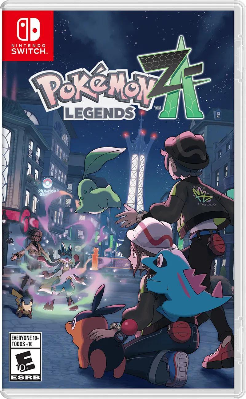Pokemon Legends Z-A - Nintendo Switch (Cover - English) (US/AS)