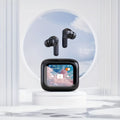 Smart Earphones With Touchscreen, Touch Screen Earbuds, Wireless Headphones Wireless 5.4, Touch Buds With LED Screen, ANC/ENC Noise Cancelling, 48H Playtime, For Work, Sport
