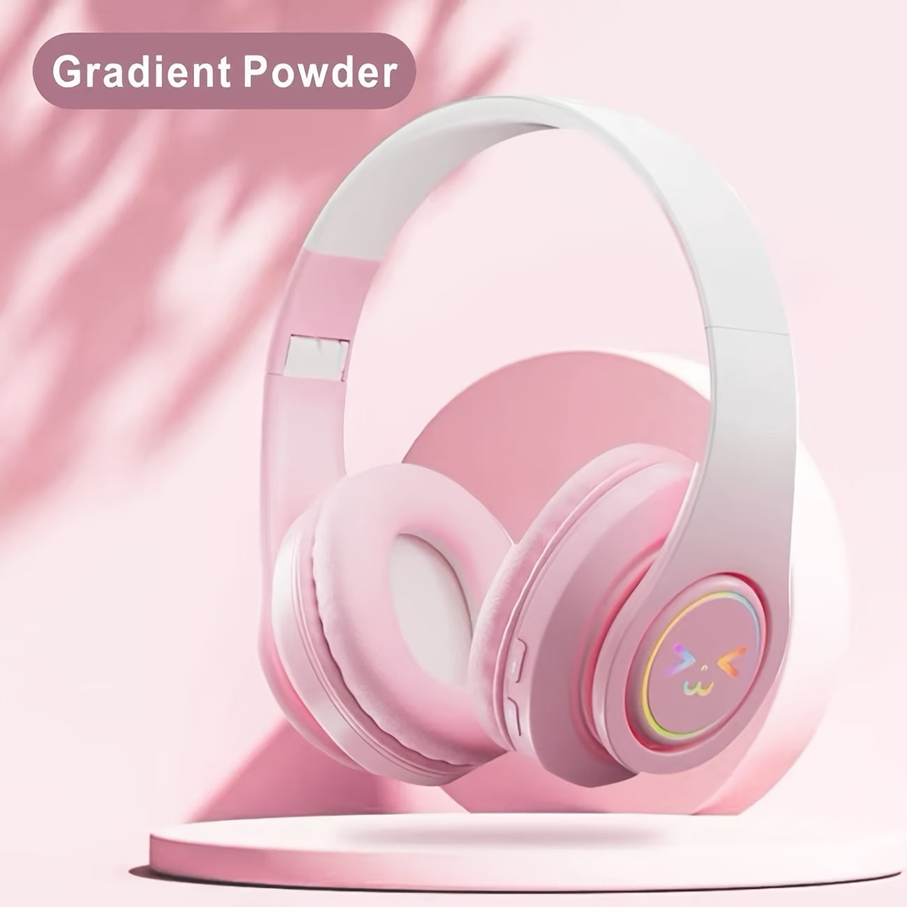 Wireless 5.3 ANC Noise Cancelling Headphones - Foldable Lightweight Over-Ear with Mic, Powerful Bass Stereo - Ideal for Home/ Office & Christmas/ Birthday Gifts