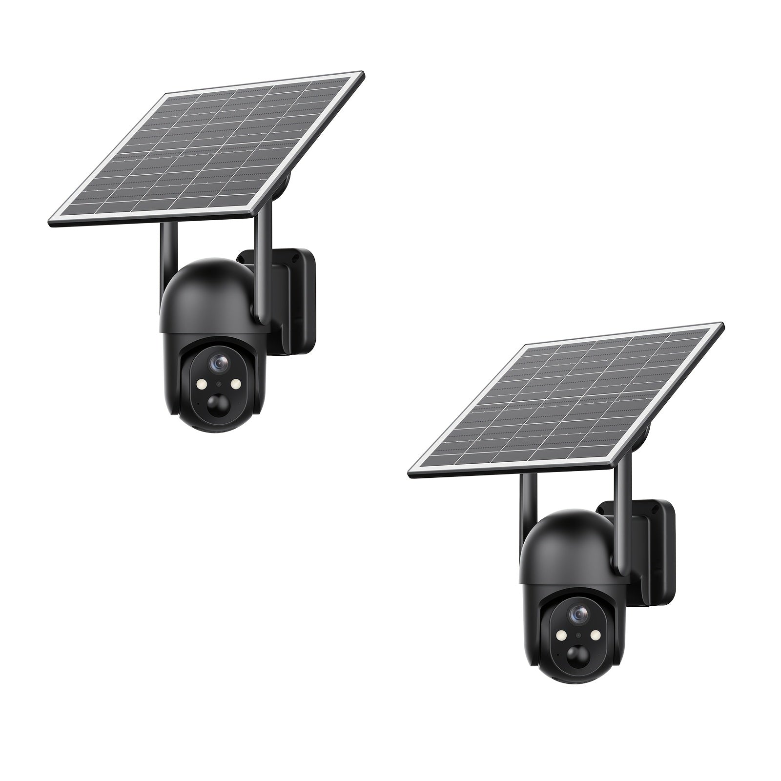 SEHMUA 4G LTE Cellular Solar Security Camera Wireless Outdoor, No WiFi Need Solar Powered Camera, Hunting & Farm Trail Camera With 360° Live View, 4K Night Vision, 2-Way Audio, Waterproof For Off-Grid Ranch & Wildlife Monitoring