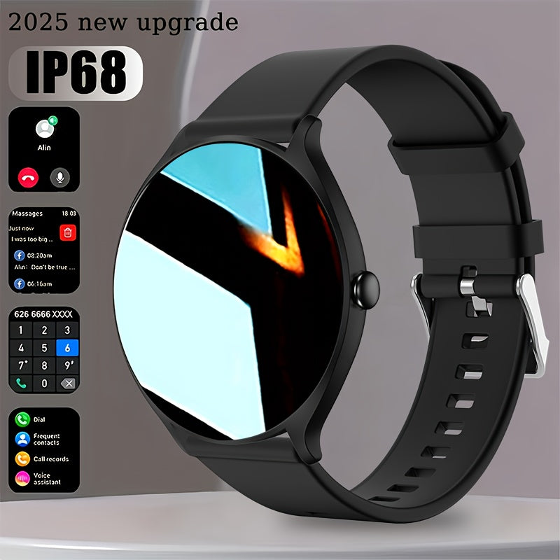 [Valentine's Day Gifts]IP68 Swim-Proof Smartwatch, Bluetooth Calling, HD Display, Music Control, Sleep And Monitoring, Long Battery Life Sports Watch, Compatible with IOS And Android, The Best Swimming Companion