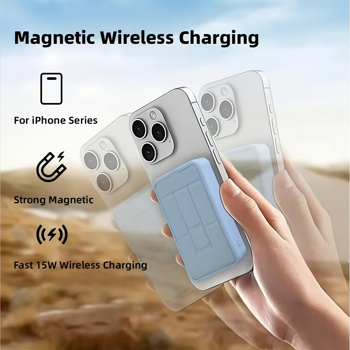 Magnetic Wireless Charger W014