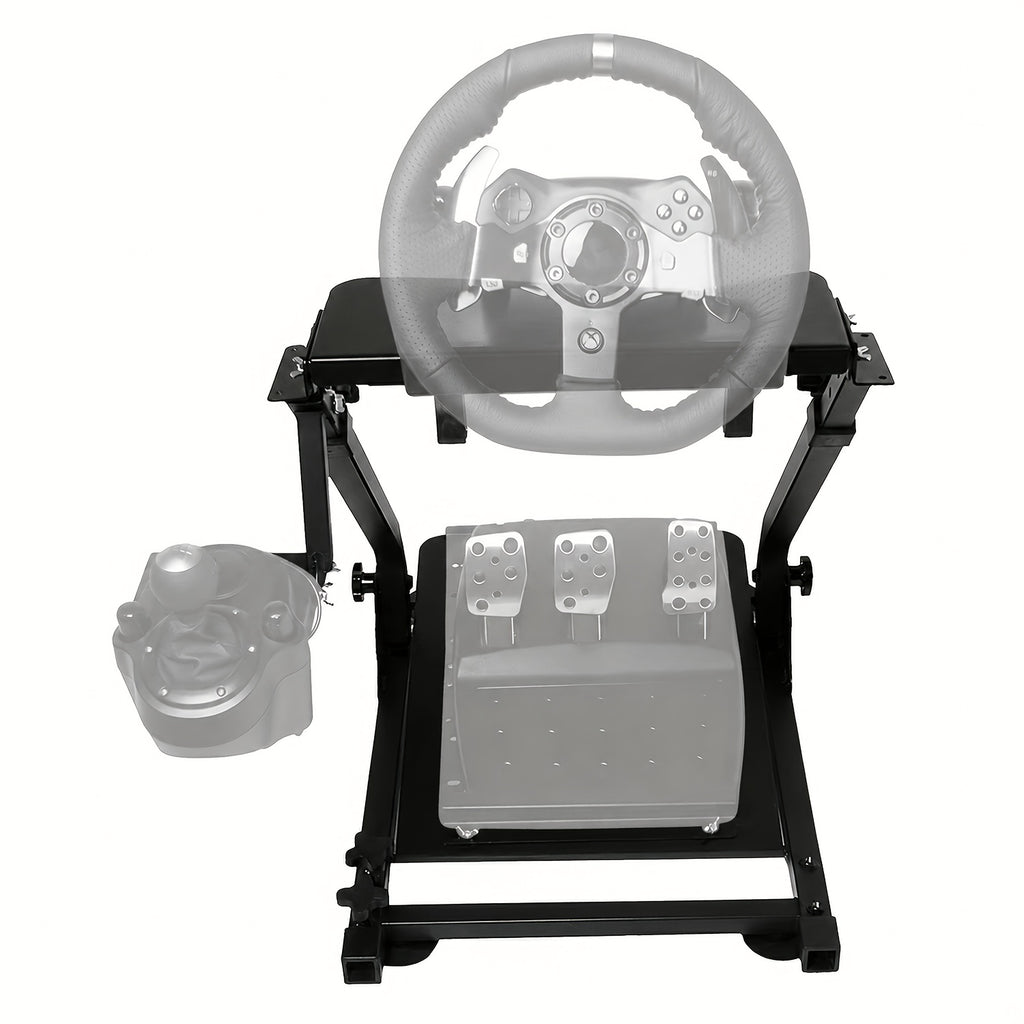 SmarketBuy G920 Racing Wheel Stand Height Adjustable Driving Simulator Cockpit Compatible with Logitech G25, G27, G29, G920 Gaming Cockpit