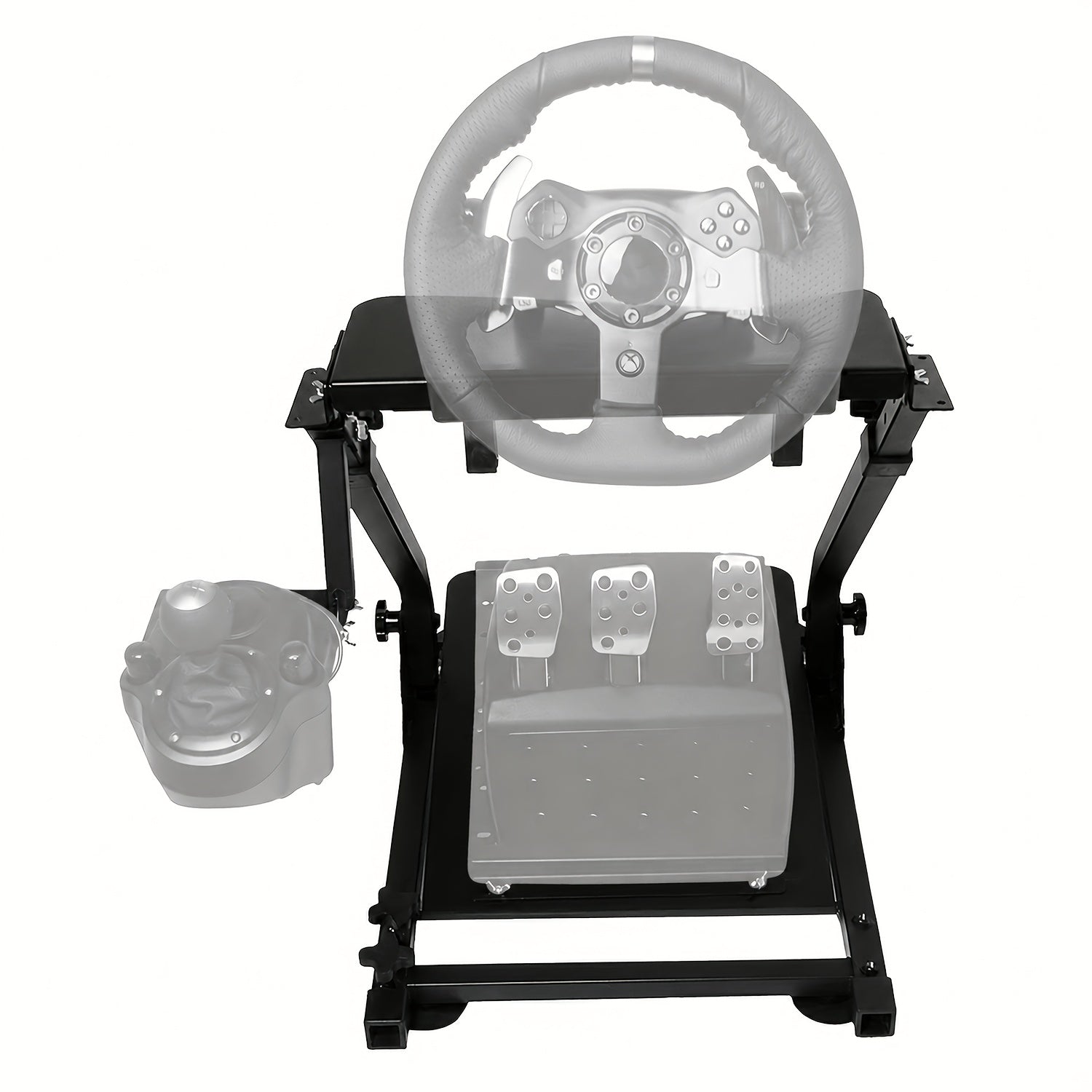 SmarketBuy G920 Racing Wheel Stand Height Adjustable Driving Simulator Cockpit Compatible with Logitech G25, G27, G29, G920 Gaming Cockpit
