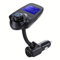 Wireless 5.0 Car Adapter, Hands-Free Receiver, FM Transmitter, Dual USB Charger, Quick Charge, Versatile Wireless Car MP3 Player