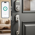 Arpha Special Offer! Smart Lock - 100-digit Privacy Passcode Combination, Keyless Entry, Automatic Locking/unlocking, Easy Installation, Available in Black and Silvery, Low Battery Alarm, Safe and Reliable, Protects Privacy, Smart One-key Locking