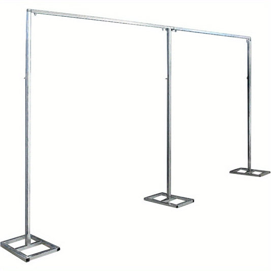 10ftx20ft Portable Pipe and Drape Backdrop Stand for Parties Wedding Stage Decoration Photo Photoshoot Curtain Frame Stand Studio Photography Background Support System Trade Show Display