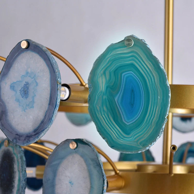 Agate Chandelier 5F
