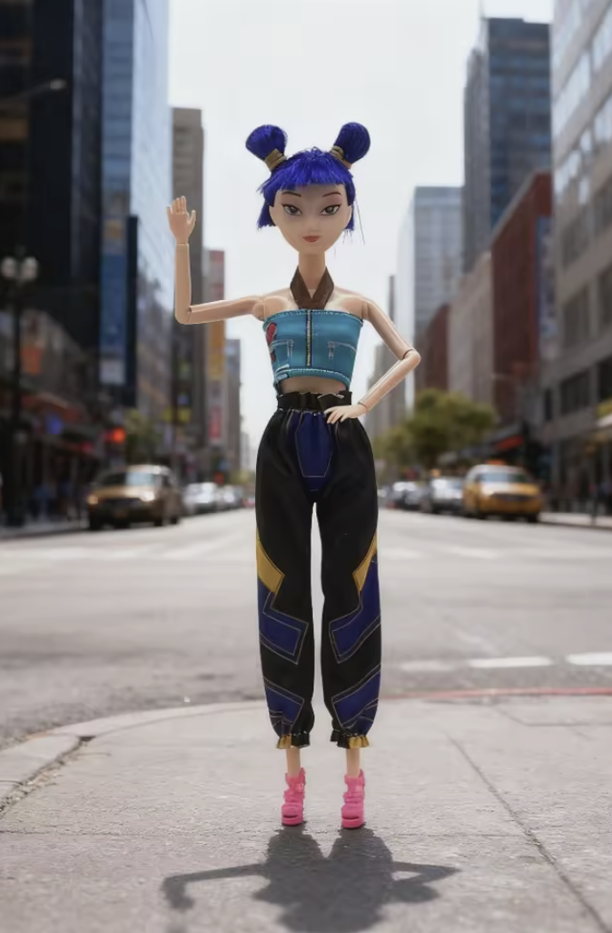 Anime Demon Hunter Doll