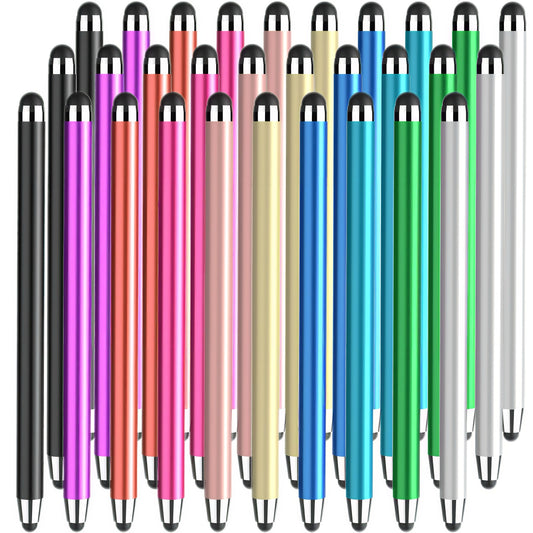 [Universal Stylus Pen] 2in 1 Universal Stylus Pen for iPad for iPhone Android Phone for Galaxy Tablets Laptops Chromebook All Touch Screens(30 Stylus+60Tips)