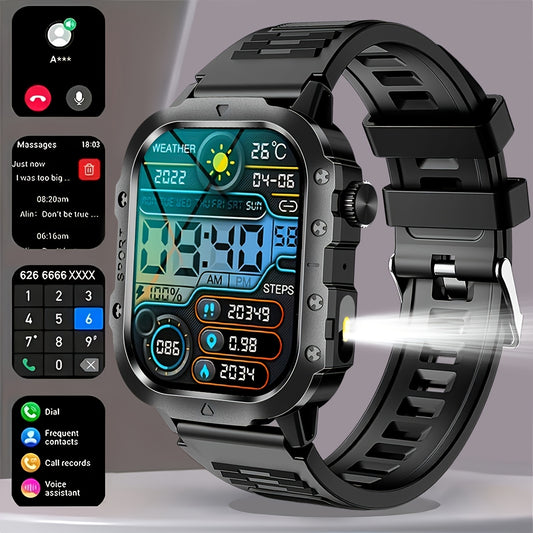 New Smart Watch, 100 Sports Modes, Fitness Tracker, Step Counter, Compatible with Android And iPhone, Outdoor Activity Watch, Multifunctional Watch, Birthday Gift, Valentine's Day Gift, Holiday Gift