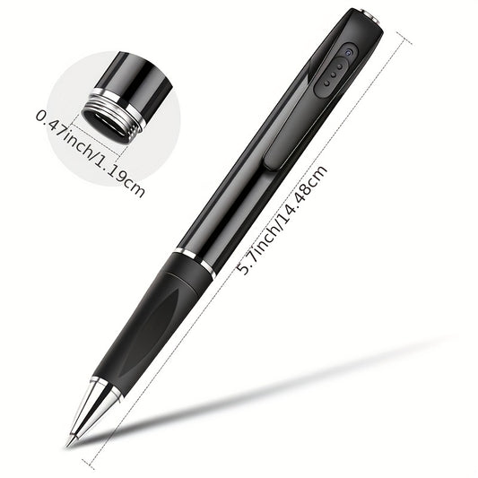 [Portable USB MP3 Player] 32GB Portable USB MP3 Player, 1 Digital Recording Pen, Voice Activated Recorder, 1080P High-definition Secure Mini Belt Video, Indoor/outdoor Body Camera Recording, Conference, Business, Office, Home, Lecture, Classroom, Recharge