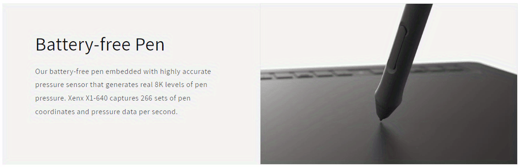 XENX P3-1060B Graphic Drawing Tablet, Featuring a Large 10 X 6.22 Inch Surface, Comes with 10 Hotkeys, a Passive And Battery-Free Stylus, And Offers 8192 Pressure Sensitivity Levels. It Is Compatible with Mac, Windows Pcs, And Android