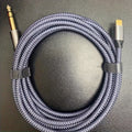 [Type-C to 6.35Mm] TYPE-C to 6.35Mm Mobile Phone Connection Mixer Type C to 6.5Mm Power Amplifier Audio Line Headphone Speaker
