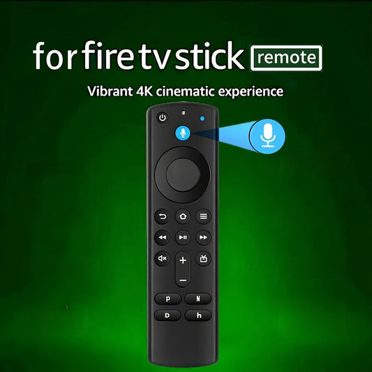 SUPERISE Voice Remote for Fire TV Stick/4K/Max/Lite/Cube (3rd-Gen) - Alexa Built-In, Wireless, Voice Search, Wireless Connectivity, Replacement Remote Compatible with Echo Show 15 & 2021 Models, Remote Voice Control | Easy Button Access | Smooth Button Su