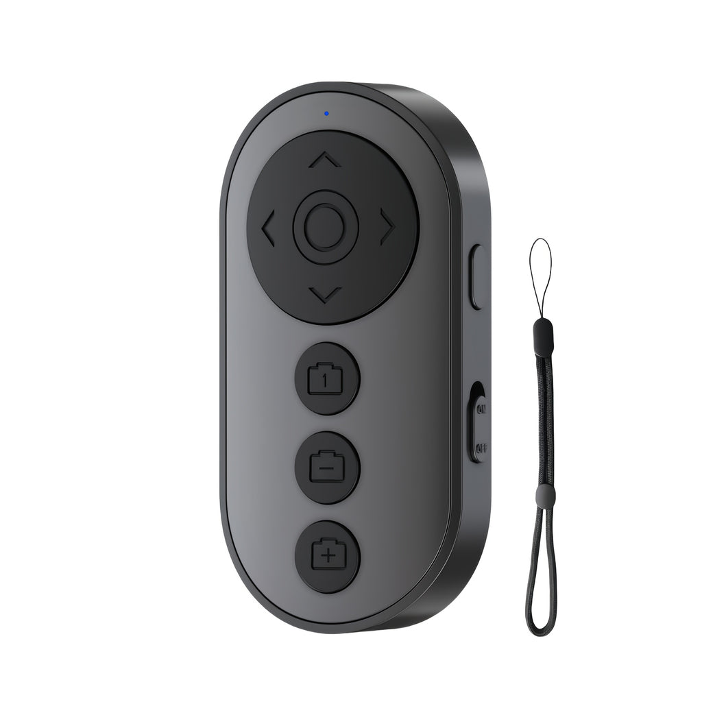Scrolling Remote Control for TikTok, Kindle App Page Turner for Reading, Front/Rear Camera Shutter Remote for Phone Video Recording, Bluetooth Clicker for iPhone, Android, IOS, iPad