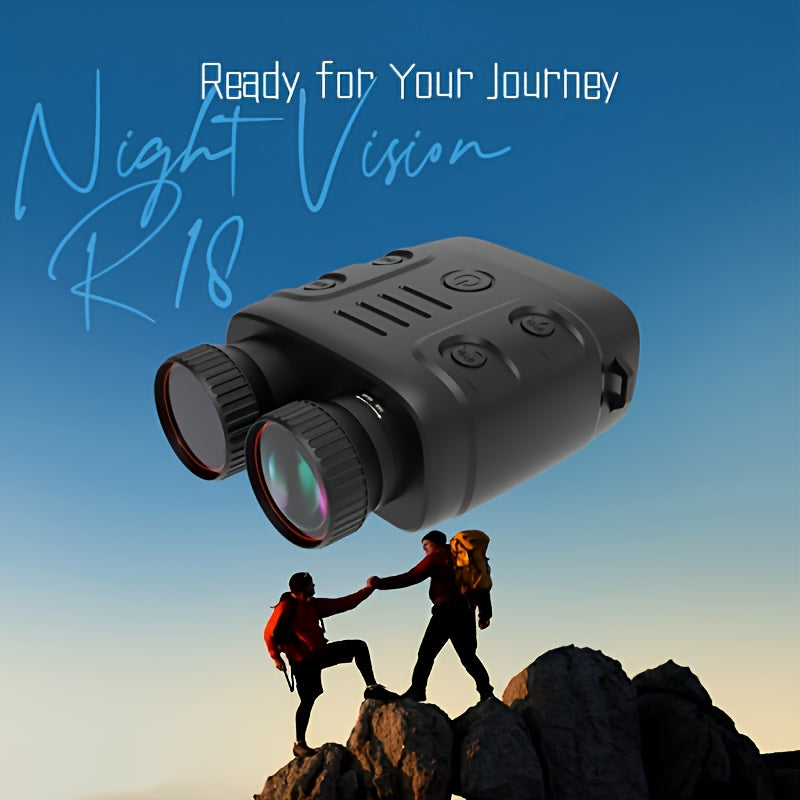 2026 HD2.5K Binocular Infrared Telescope Goggles 10X Zoom CMOS HD Night Vision Goggles Device Full-Black Visibility - Capture Stunning Photos & Videos Night Vision Scope Digital Zoom Ideal for Hunting, Boating & Outdoor Adventures Battery Powered HD