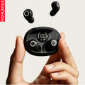 MSHUKCOE Ultra Compact Mini Wireless In Ear Wireless Earphones 5.4- True Wireless, Noise Cancelling, High Fidelity Sound Quality, All Day Invisible Design, Touch Control, USB-C Charging, Choice For Running And Sleeping, Compatible With All Phones