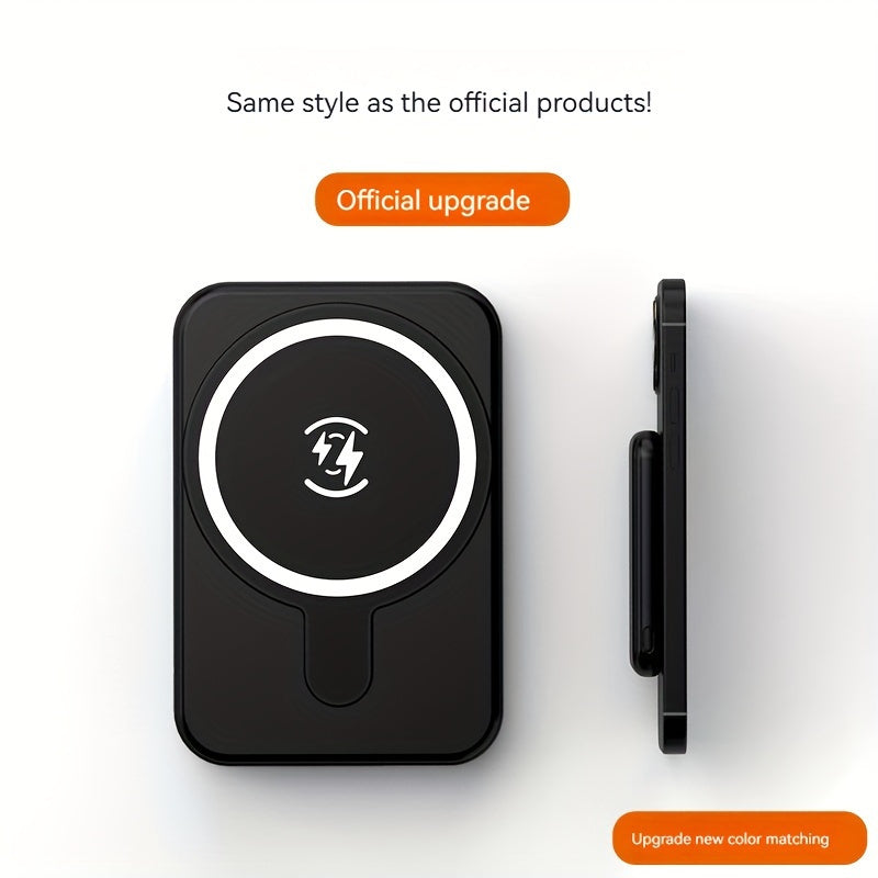 Ultra-Thin Magnetic Power Bank, 12900mAh Wireless Portable Charger, Wired 20W Fast Charging Battery Pack, Compatible with Magsafe, for iPhone 17/16/15/14/13/12 Series for SamSung for Android, Comes with USB C Charging Cable