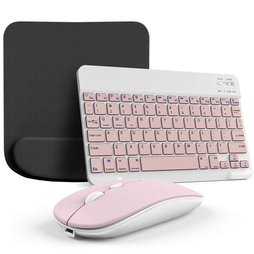 Get The Ultimate Gaming Experience with This Wireless Keyboard and Mouse Mouse Pad Combo /Wireless Keyboard and Mouse with Cleaning Cloth Combo