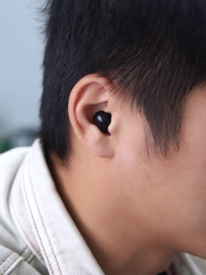 Invisible Smallest Mini Earbuds Wireless Ear Buds for Small Ears Canals, Discreet Low Profile Spy Earpiece Wireless Tiny Micro Hidden Headset with Microphone Small Headphones