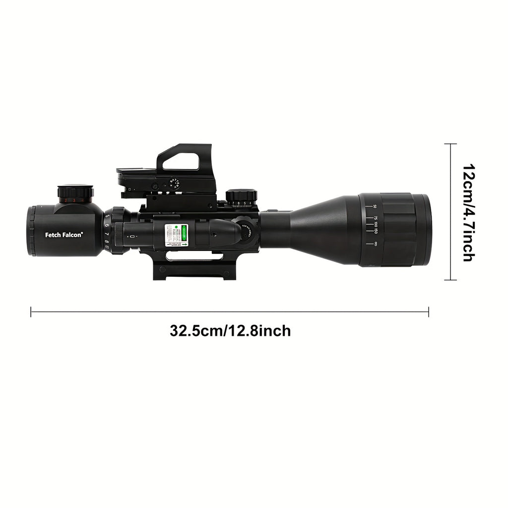Multi Functional Rifle Scope Series Nitrogen-Filled with Reticle And Hunting, Airsoft And Pellet Guns. 4-20X44 EG, 3-9X40 EG, 5-30X56 AOEG, 4-16X50 AOEG Combo, 3-9X32 EG Combo
