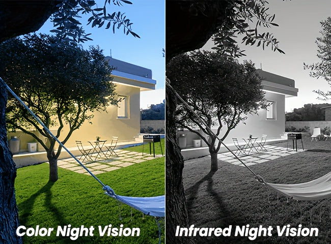Wansview Solar Security Camera Outdoor, Wireless Security Camera, 2K HD Resolution, Color Night Vision, Two-Way-Audio, Motion Detection, SD Card/Cloud Storage, Compatible with Alexa/Google Home, 1/2/3/4 Solar Cam & 1pc Battery Camera