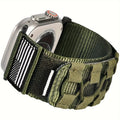 V-MORO Rugged Nylon Band Compatible with Apple Watch Ultra3/ 2/ 1 Band 49mm 46mm 45mm 44mm 42mm Men, Soft Woven Sport Loop Adjustable Strap for Apple Watch Series 11 SE3/ 2/ 1 10 9 8 7 SE 6 5 4 3 2 1, Not Compatible with Series 11/ 10 42mm