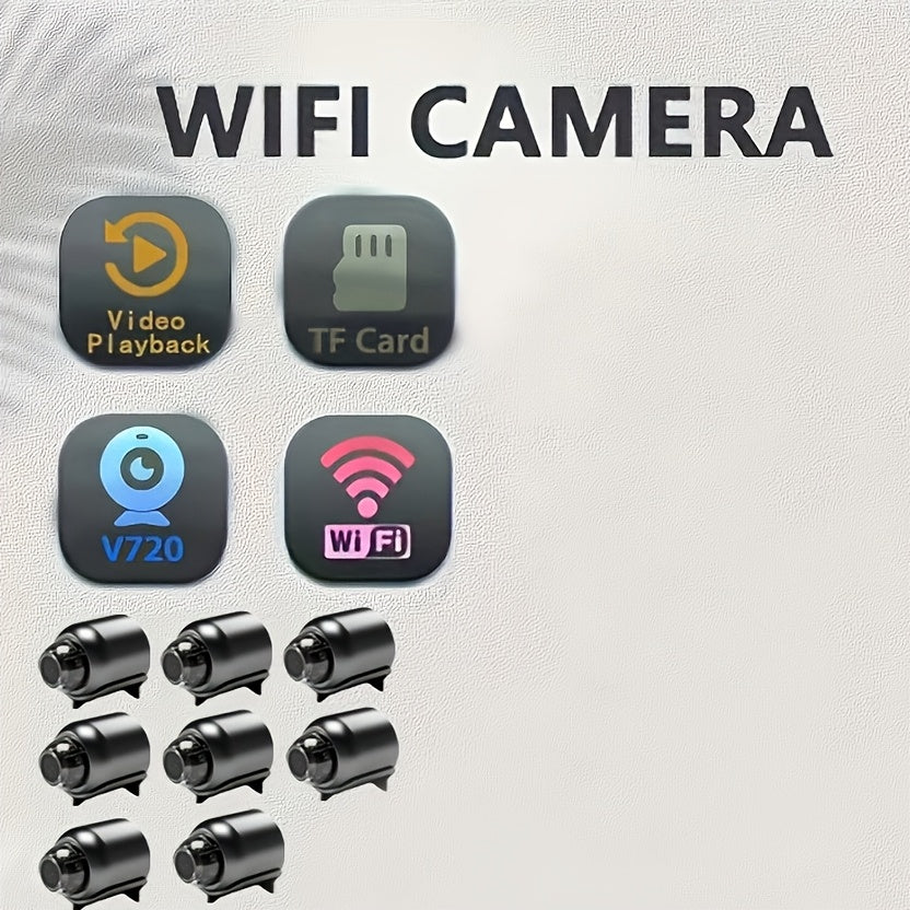 4pcs Wireless Surveillance Camera X5 Night Vision 1296P, 2.4GHz/5GHz WiFi Wireless Smart Security Camera - High Definition, 360 ° Rotation, Black, Ideal for Home And Office Surveillance, Office Wireless Surveillance Camera | Modern Camera Design |
